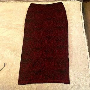 Womens Maxi Pencil skirt